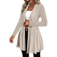 Elegante offene Strickjacke für Damen