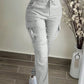 🔥 Bestseller – Jetzt besonders günstig 👖 Damen-Cargohose mit Kordelzug – Bequeme Passform, praktische Taschen & trendiger Look ✨