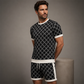 🏆 Verkaufsschlager – jetzt halber Preis! Herren-Freizeit-Oberteil & Shorts im 2er-Set