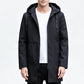 📢📢50%Rabatt!!!🎉✨Mittellange Windjacke mit Kapuze für Herren