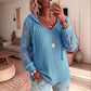 Elegantes Strick-Sweatshirt mit Spitze