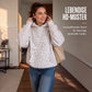 Damen Hoodie mit Leopardenmuster