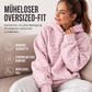 Damen Hoodie mit Leopardenmuster