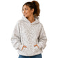 Damen Hoodie mit Leopardenmuster