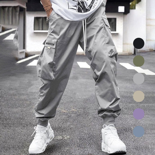 Lässige, locker sitzende Jogginghose für Herren im Vintage-Stil mit Pattentaschen