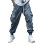 Lässige, locker sitzende Jogginghose für Herren im Vintage-Stil mit Pattentaschen
