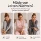 Plüsch-Jumpsuit mit Kapuze und langen Ärmeln für Damen