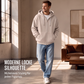 📢📢50%Rabatt!!!🎉✨Herren-Waffelstrick-Kapuzenpullover mit durchgehendem Reißverschluss – Modischer Waffelstrick, praktischer Full-Zip & lässiger Look – Perfekt für Alltag, Freizeit & kühle Tage