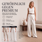 Weite hochtaillierte Anzugshose für Damen