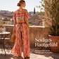 Gestreiftes T-Shirt und Weithosen-Set für Damen