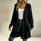 Gerippte Strickjacke für Damen