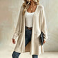 Gerippte Strickjacke für Damen