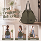 Großes Damen-Tote-Rucksack mit Kordelzug