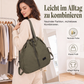 Großes Damen-Tote-Rucksack mit Kordelzug