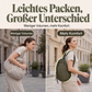 Großes Damen-Tote-Rucksack mit Kordelzug
