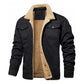 Herren-Casual-Sherpa-Utility-Cargojacke