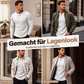Henley-Hemd für Herren in Slim-Fit-Passform