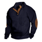 Legeres, lockeres Jacquard-Sweatshirt für Herren