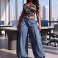 Lockere Damen-Haremjeans