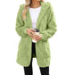 🧸 50 % RABATT – Damen Flauschige Karierte Strickjacke | Kuscheliger Komfort trifft auf zeitlosen Herbststil 🍂