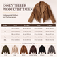 Lässige Fransenjacke für Damen mit langen Ärmeln