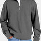 Hochwertiges Quarter-Zip Sweatshirt zum Überziehen