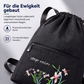 Vintage-Faltbarer Kordelzug-Rucksack für Damen