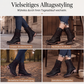 📢📢50%Rabatt!!!🎉✨Damen Schnürstiefeletten mit niedrigem Absatz & runder Zehenpartie