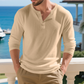 📢🎉50%Rabatt!!!🛍️✨Weiches, lässiges Langarm-Freizeitshirt für Herren