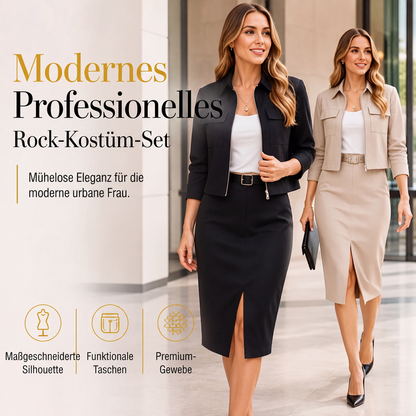 🔥Versandkostenfrei🔥Damen zweiteiliges Rock-Set