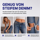 Schicke hochtaillierte Damen-Jeans im Used-Look