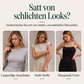 Langarm-Minikleid mit U-Boot-Ausschnitt für Damen