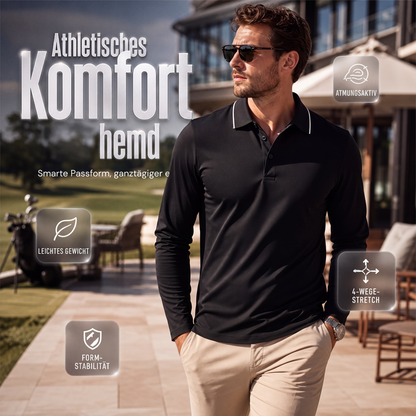 Kurzärmliges Golfsport-Shirt für Herren