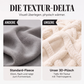Plüsch-Zopfmuster-Kapuzenpullover und -Hosen-Set für Damen