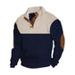 Herren Patchwork Sport-Sweatshirt