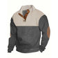 Herren Patchwork Sport-Sweatshirt