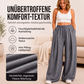 🔥 50 % RABATT | Legere plissierte Weite-Bein-Sweathose für Damen