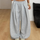 🔥 50 % RABATT | Legere plissierte Weite-Bein-Sweathose für Damen