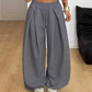 🔥 50 % RABATT | Legere plissierte Weite-Bein-Sweathose für Damen