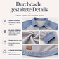 👚 50 % RABATT | Lässiger Look mit besonderem Detail – Damen Sweatshirt mit Denim-Patchwork