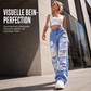 📢📢50%Rabatt!!!🎉⭐Weite Jeans für Damen mit Rissen, Destroyed-Effekt und hoher Taille
