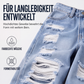 📢📢50%Rabatt!!!🎉⭐Weite Jeans für Damen mit Rissen, Destroyed-Effekt und hoher Taille