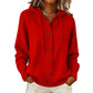 Bequeme Strick-Cardigan mit Kapuze für Damen