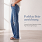 Damen-Jeans im Used-Look mit geradem Bein