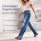 Damen-Jeans im Used-Look mit geradem Bein