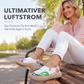 Atmungsaktive Damen-Slipper mit verstecktem Absatz