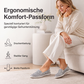Glitzernde Plateauslipper für Damen