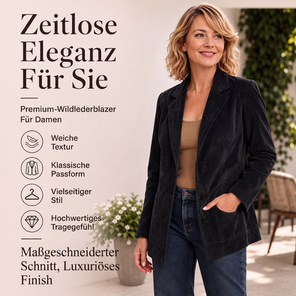Wildlederblazer für Damen