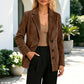 Wildlederblazer für Damen