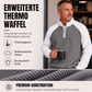 📢📢50%Rabatt!!!🎉✨Herren-Waffelstrick-Quarter-Zip-T-Shirt